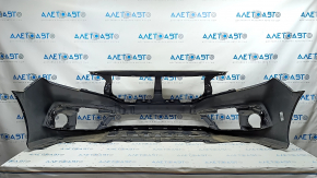 Front bumper bare Honda Civic X FC 19-21 blue B-607M, worn