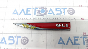 Front left fender molding VW Jetta 19- GLI red