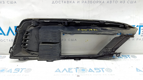 Bumper grille left Honda Civic X FC 19-21 for radar, without fog lights