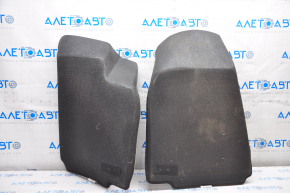 Set of floor mats for Tesla Model X 16-21 rubber beige, for 6 seats, not