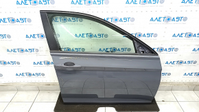 Door assembly front right VW Jetta 19- gray LH7J, keyless, dent