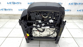 Passenger seat VW Jetta 19- with airbag, GLI black leather, red stitching, with ventilation, with heating, mechanical, for cleaning