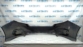 Rear bumper bare Honda Civic X FC 16-21 4d blue B-607M