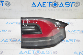 Light outer wing right Tesla Model X 16-21 usa scratches