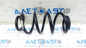 Front left spring Porsche Macan 15-18 stiffness silver, dark red