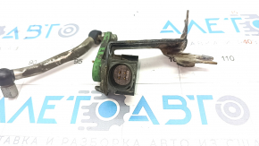 Front body tilt sensor Porsche Macan 15-18 with tie rod, rusty bracket, broken stud