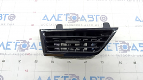 Front panel air duct deflector right VW Jetta 19- black gloss