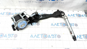 Passenger seat belt with tensioner Chevrolet Malibu 16-19 black