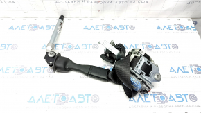 Passenger seat belt with tensioner Chevrolet Malibu 16-19 black