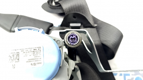 Passenger seat belt with tensioner Chevrolet Malibu 16-19 black