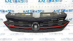 Radiator grill grill VW Jetta 19- without emblem, GLI, sand, pokes