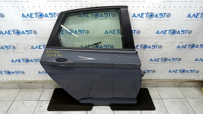 Door assembly rear right VW Jetta 19- gray LH7J, butt