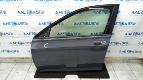 Door assembly front left VW Jetta 19- gray LH7J