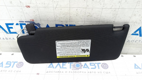 Right sun visor for VW Jetta 19-24, black, without hook