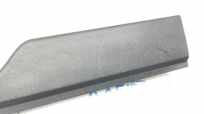 Door sill trim front left Chevrolet Malibu 16- black, scratches, broken fastening