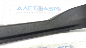 Door sill trim front right Chevrolet Malibu 16- black, scratches, broken fastening