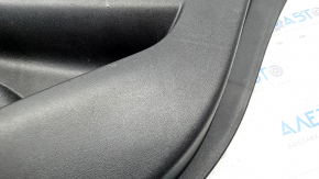 Door trim card rear right Chevrolet Malibu 16- rag black, scratches