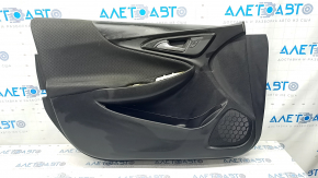 Door trim card front left Chevrolet Malibu 16- rag black, scratches
