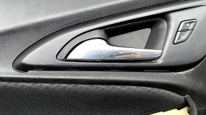 Door trim card front left Chevrolet Malibu 16- rag black, scratches