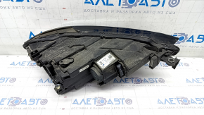 Headlight front left VW Jetta 19 - complete FULL LED, GLI, dark, sand, scratches, broken fasteners