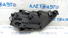 Headlight front left VW Jetta 19 - complete FULL LED, GLI, dark, sand, scratches, broken fasteners