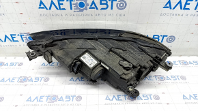 Headlight front right VW Jetta 19 - complete FULL LED, GLI, dark, sand, scratches, broken fasteners
