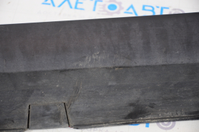 Tesla Model X 16-21 left threshold structure, scratches, torn, no plug