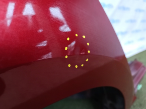 Quarter wing rear right Audi A5 F5 17- 5D red, butt