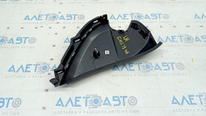 Front panel trim left side Honda Civic X FC 16-21 black