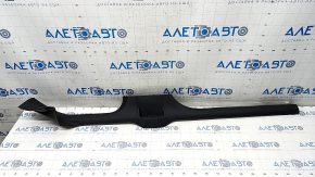 Door sill trim left VW Jetta 19- black with chrome molding and backlight, scratches