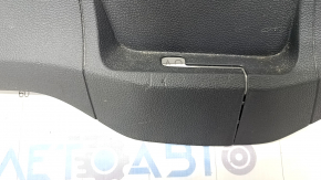 Door sill trim left VW Jetta 19- black with chrome molding and backlight, scratches