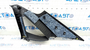 Upper left rear pillar trim VW Jetta 19 - black, worn