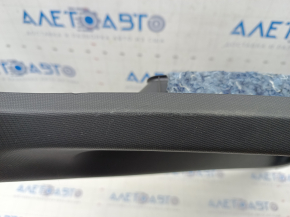 Upper left rear pillar trim VW Jetta 19 - black, worn