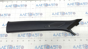 Front pillar trim upper left VW Jetta 19 - black, with speaker