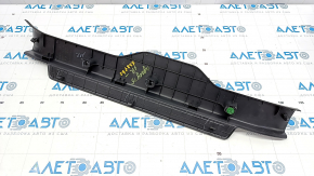 Front right threshold trim with chrome trim Subaru Legacy 15-19 black, butt