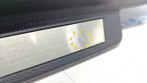 Front right threshold trim with chrome trim Subaru Legacy 15-19 black, butt
