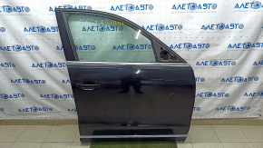 Door assembly front right Audi Q5 8R 09-17 keyless, black LY9B, butt, scratches on the trim