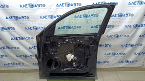 Door assembly front right Audi Q5 8R 09-17 keyless, black LY9B, butt, scratches on the trim