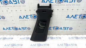 Center pillar trim upper belt right VW Jetta 19 - black, worn, missing plug
