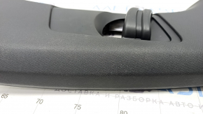 Center pillar trim upper belt right VW Jetta 19 - black, worn, missing plug