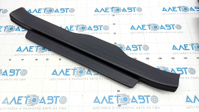 Door sill trim front left Subaru Legacy 15-19 black, worn