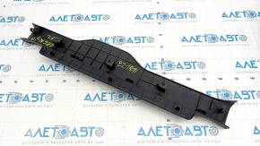 Door sill trim front left Subaru Legacy 15-19 black, worn