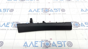 Front panel trim left VW Jetta 19- black with backlight