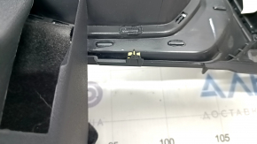 Front panel trim for instrument cluster VW Jetta 19- black gloss, with air duct, broken fastening