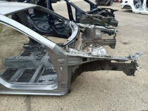 Front right quarter Mazda 6 13-17 with eyelash, on the body, silver