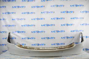 Rear bumper bare upper part Tesla Model X 16-21 white broken fastening, pressed