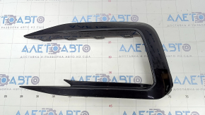 Front bumper grille molding left VW Jetta 19- GLI, sand, scratches