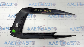 Front bumper grille molding left VW Jetta 19- GLI, sand, scratches