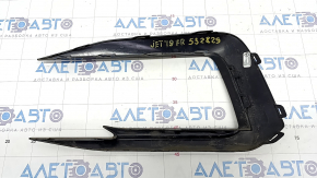 Front bumper grille molding right VW Jetta 19- GLI, sand, scratches