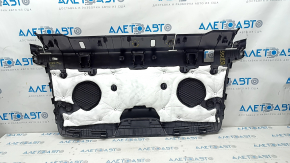 Rear shelf Honda Civic X FC 16-21 4d black, missing plug, broken fastener
